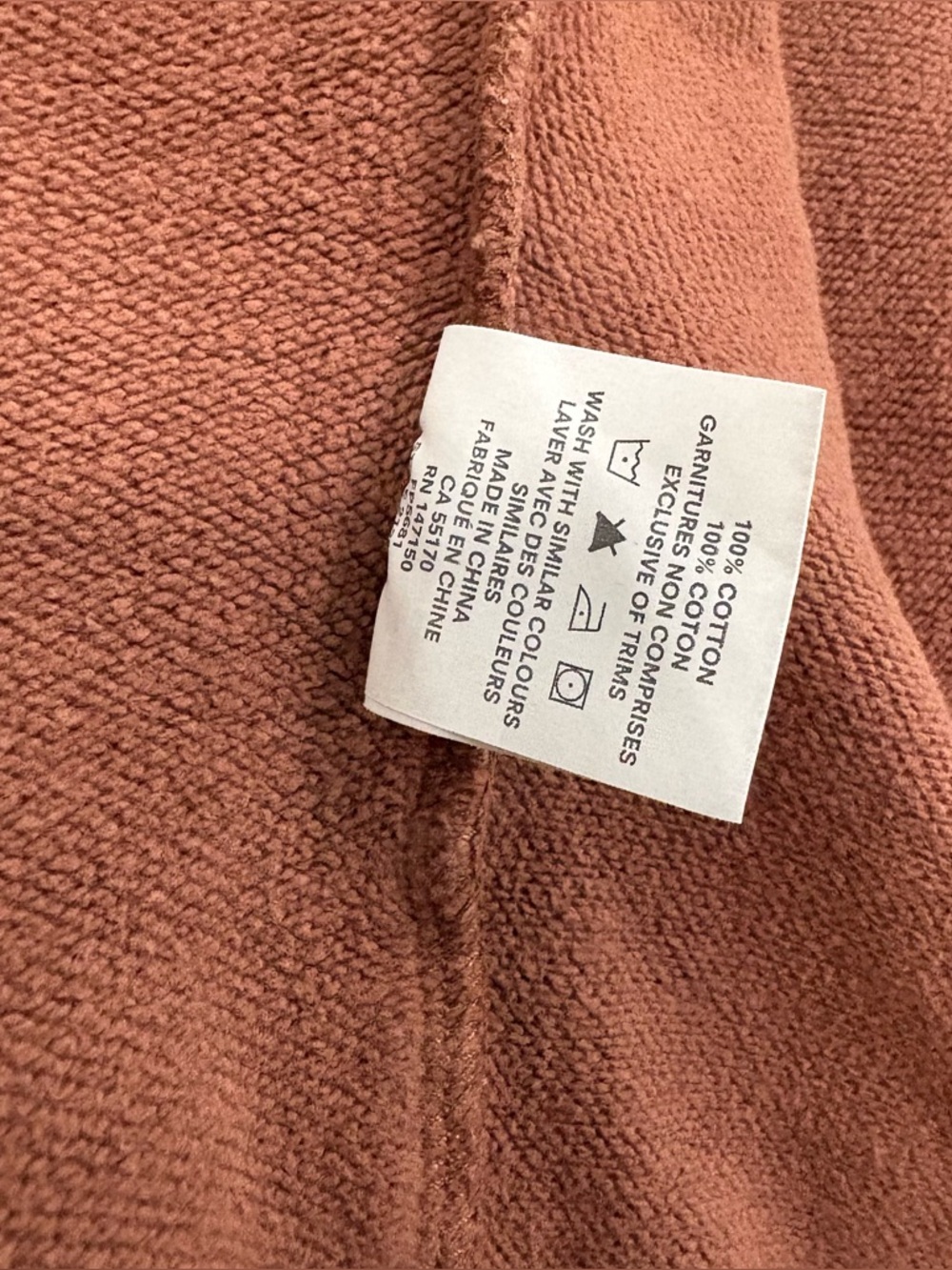 Frank and Oak Dolman Batwing Pullover Crewneck Sweatshirt - Picture 6 of 6